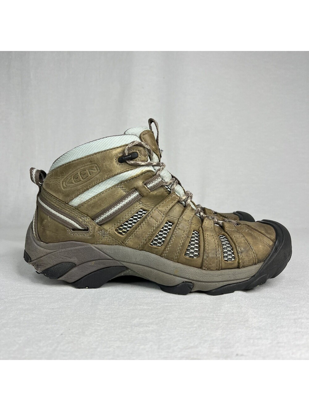 Keen Voyageur Mid Hiking Shoes Outdoor Boots Brown Women’s 10.5
